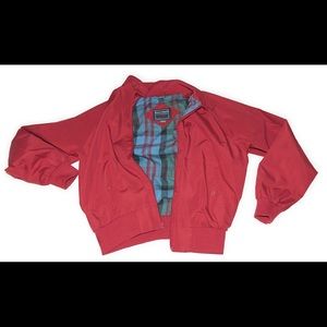 Vintage Red Harrington Jacket